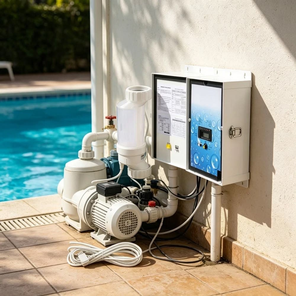 Local technique de piscine